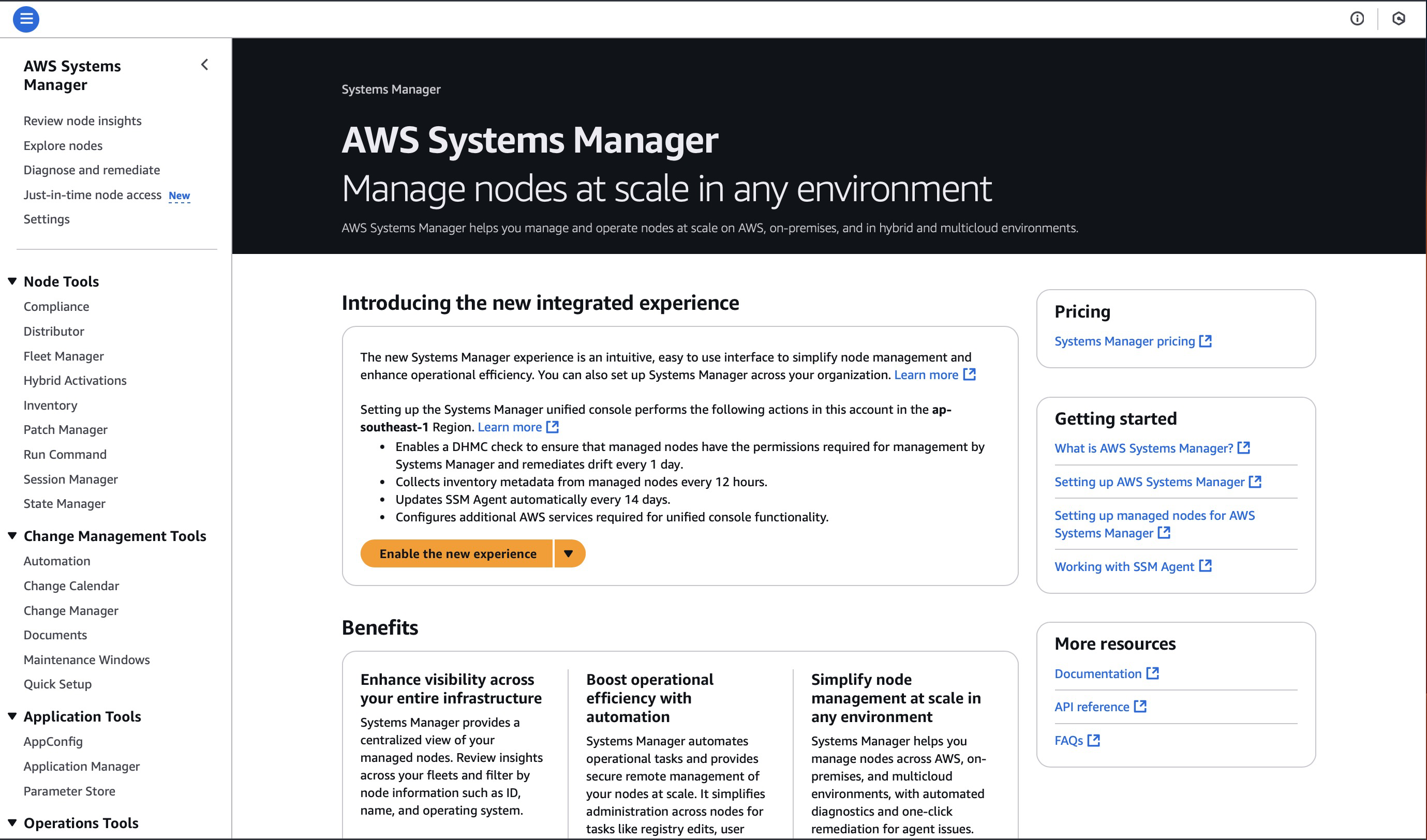 Systems Manager overview