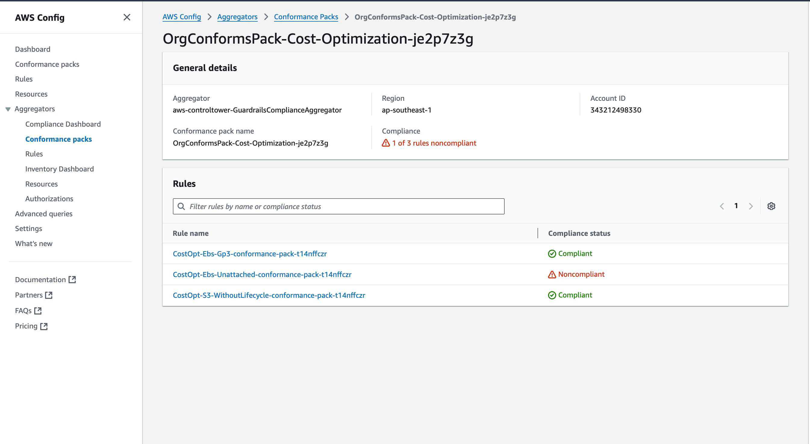 AWS Config Aggregator